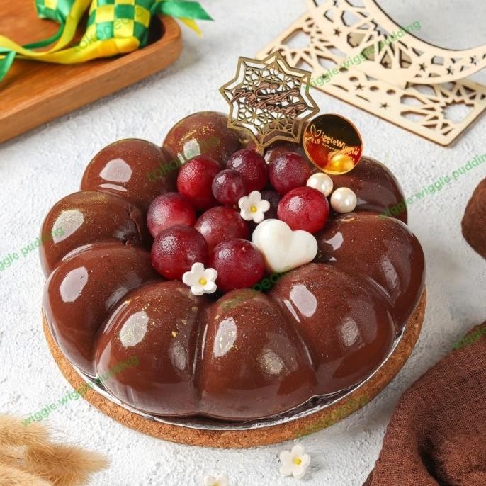 

Pudding Nutella Homemade Dessert Hampers Lebaran Puding Coklat Nutella