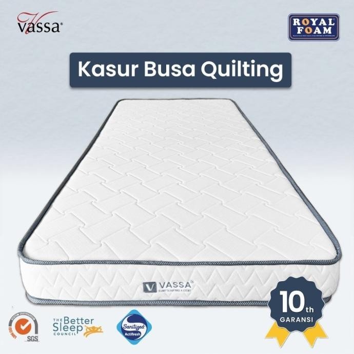 Kasur busa Vassa quilting  - Single size - Royal foam inside