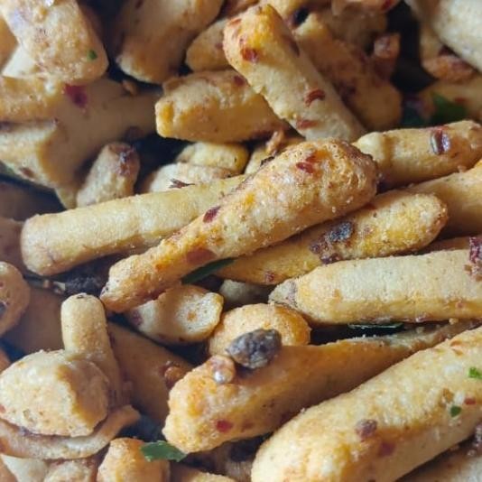 

Basreng Daun Jeruk 1Kg Pedas