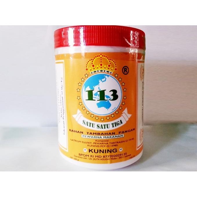 

Pewarna Makanan Kuning Jeruk/ Food Coloring Yellow 1000 Gr