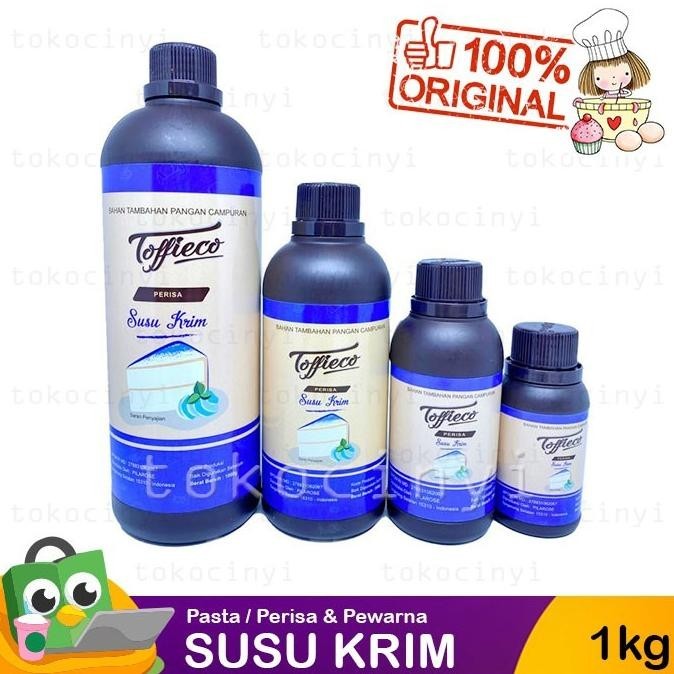 

Toffieco Pasta Perisa & Pewarna - Susu Krim 1Kg