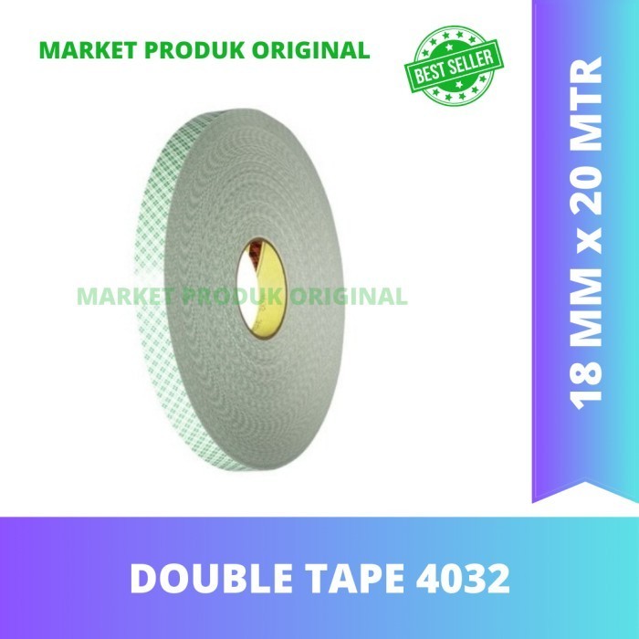 

3M Double Tape 4032 Mounting Double Tape Kaca Tembok Dan Kayu Ori