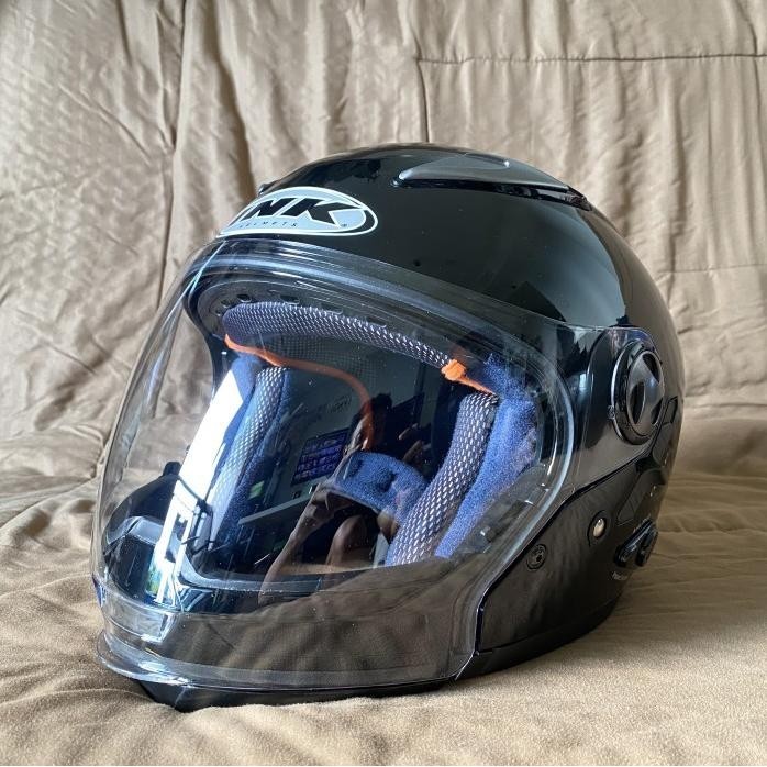 INK MF1 BLACK GLOSS MODULAR HELMET (SUPER RARE)