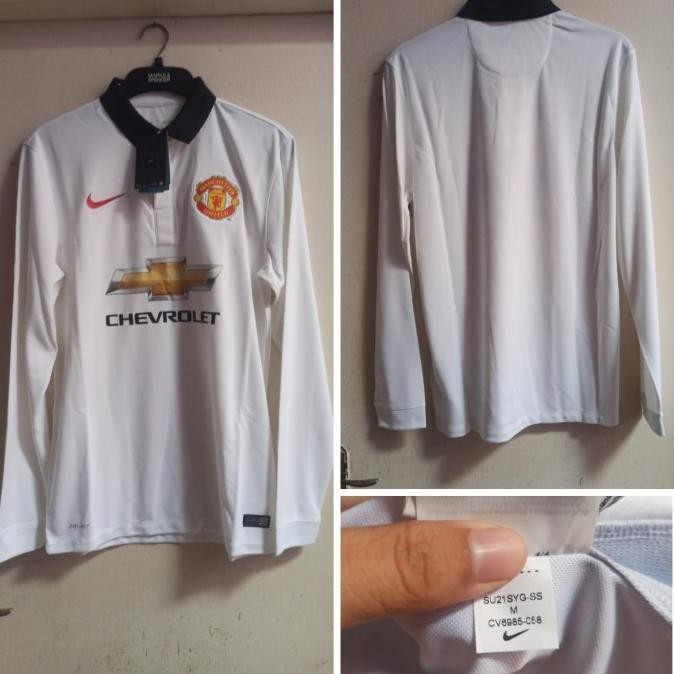 JERSEY ORIGINAL MANCHESTER UNITED AWAY 2014 LONG SLEEVE 2807T