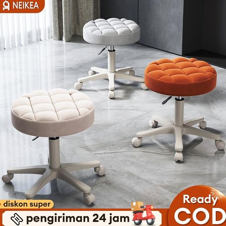 Kursi Hidrolik Kursi Salon Kursi Putar Kursi Facial  Kursi Bulat Roda Kursi Lab