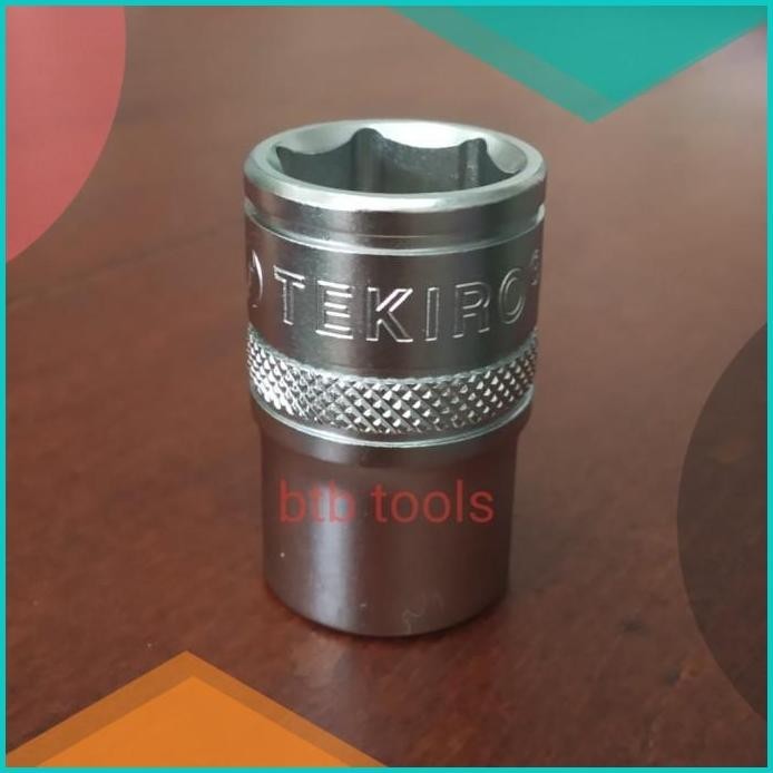 Mata Kunci Sock / Socket TEKIRO 1/2" DR 6 PT 22mm 8JVLZ4 limited stock