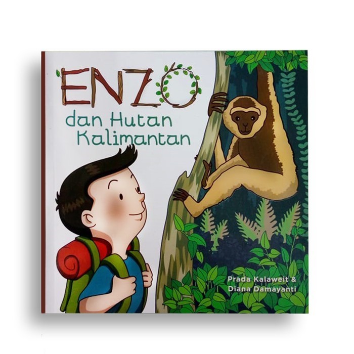 

Buku Cerita Anak Enzo dan Hutan Kalimantan - softcover