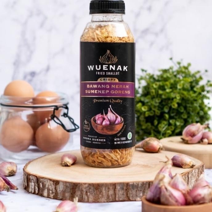 

BAWANG GORENG SUMENEP WUENAK NETT 150 g PREMIUM QUALTY / FIRST HAND LN