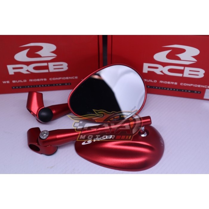 SPION OVAL RCB MODEL S5 UNIVERSAL VESPA NMAX AEROX LEXI PCX ORIGINAL
