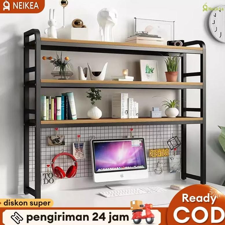Rak Desktop Storage Rak Meja Stationery Rak Buku Desktop Rak Polaroid Rak Organizer Desktop Desk Org
