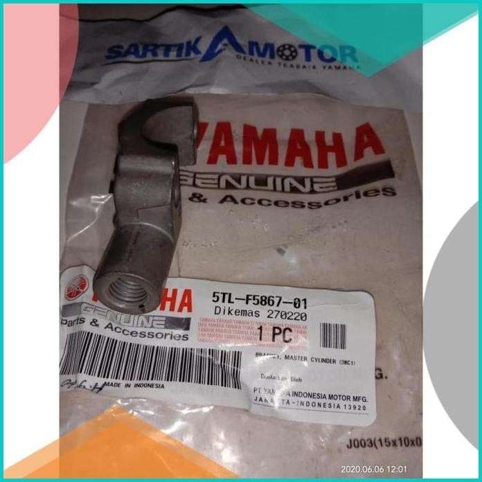 Original Bracket, Master Cylinder (Dudukan Spion Kanan) Yamaha Mio GT