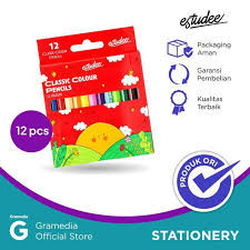 

Gramedia-Estudee Classic Color Pencil 12 Half Lenght Es-Pcl12Half