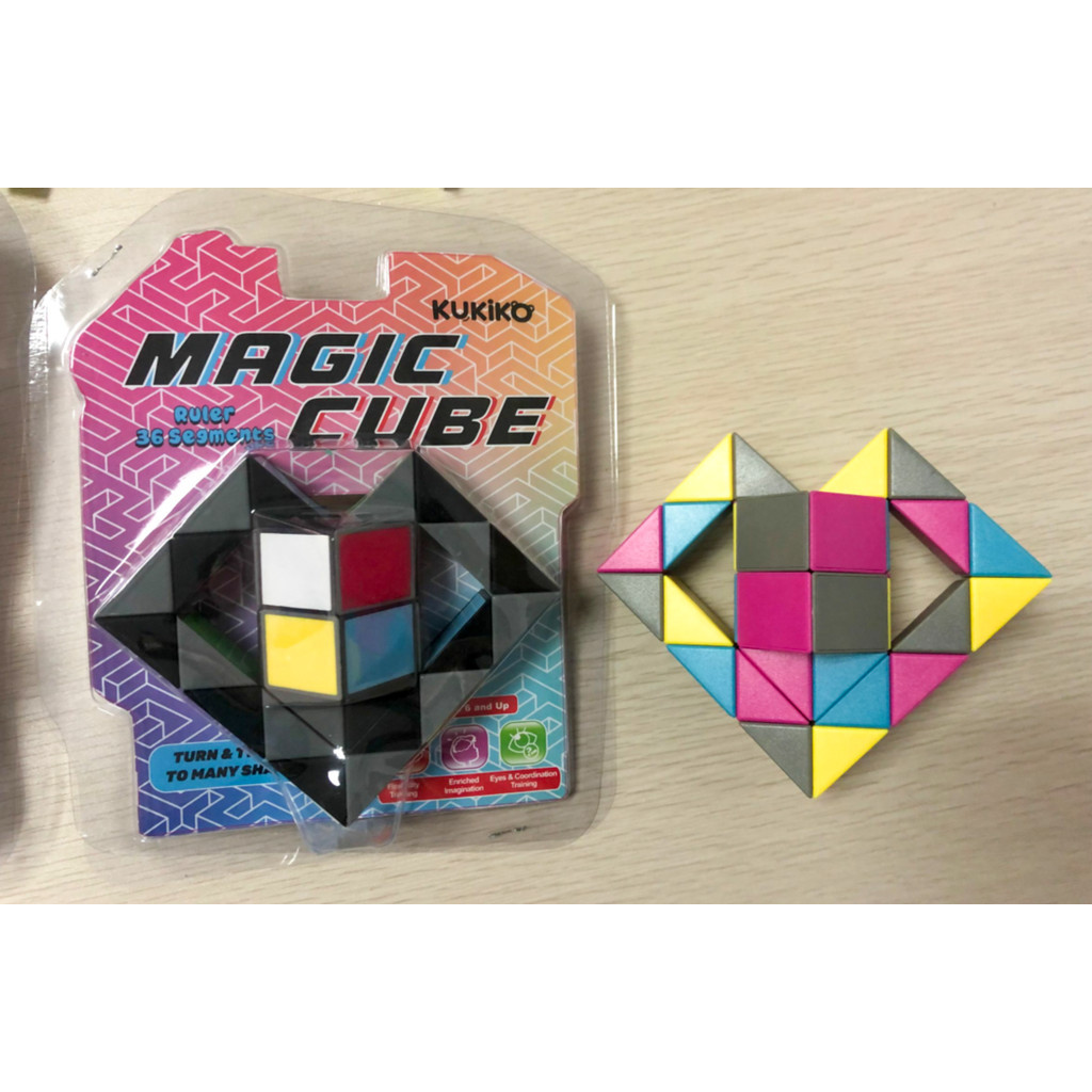 

Gramedia-Kukiko Magic Ruler 36 Segments Colorful Scorpion 804-653