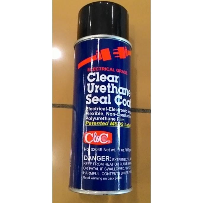 TRE clear urethane seal coat cnc,c&c 02049 electrical pelapis poliuretan TERLARIS