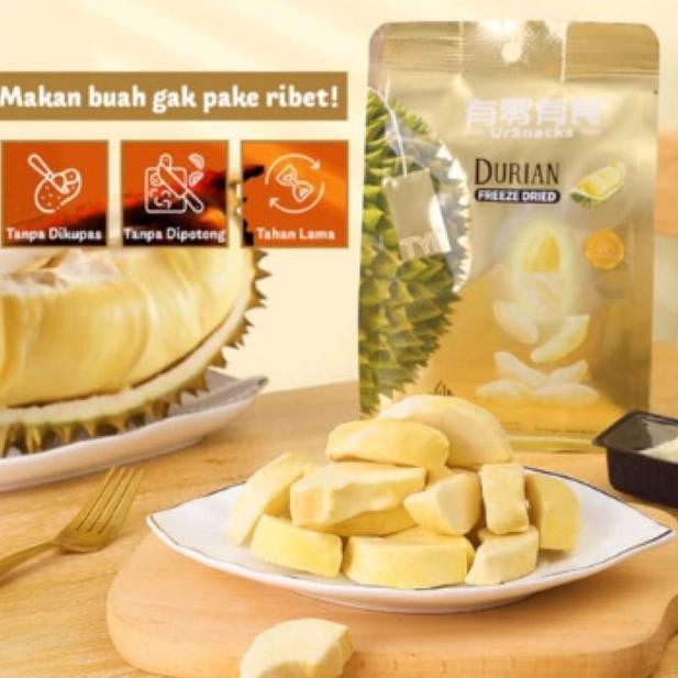 

At43 URSNACK freeze dried pure durian - snack durian Viral