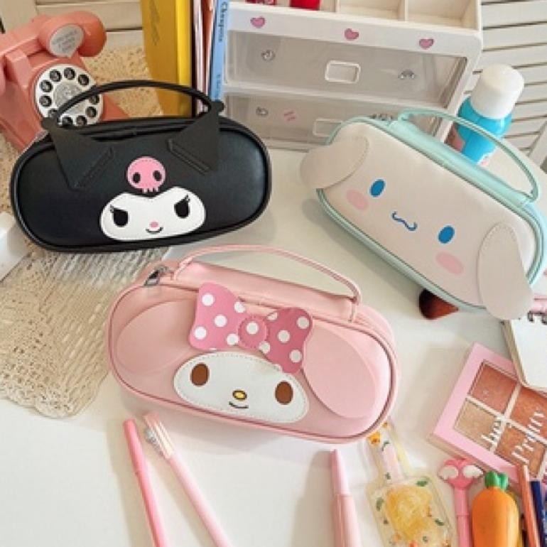

Fuz-611 Tempat Pensil Sanrio Kotak Pensil Sanrio Pouch Kuromi Melody Cinnamoroll Multifungsi Promo