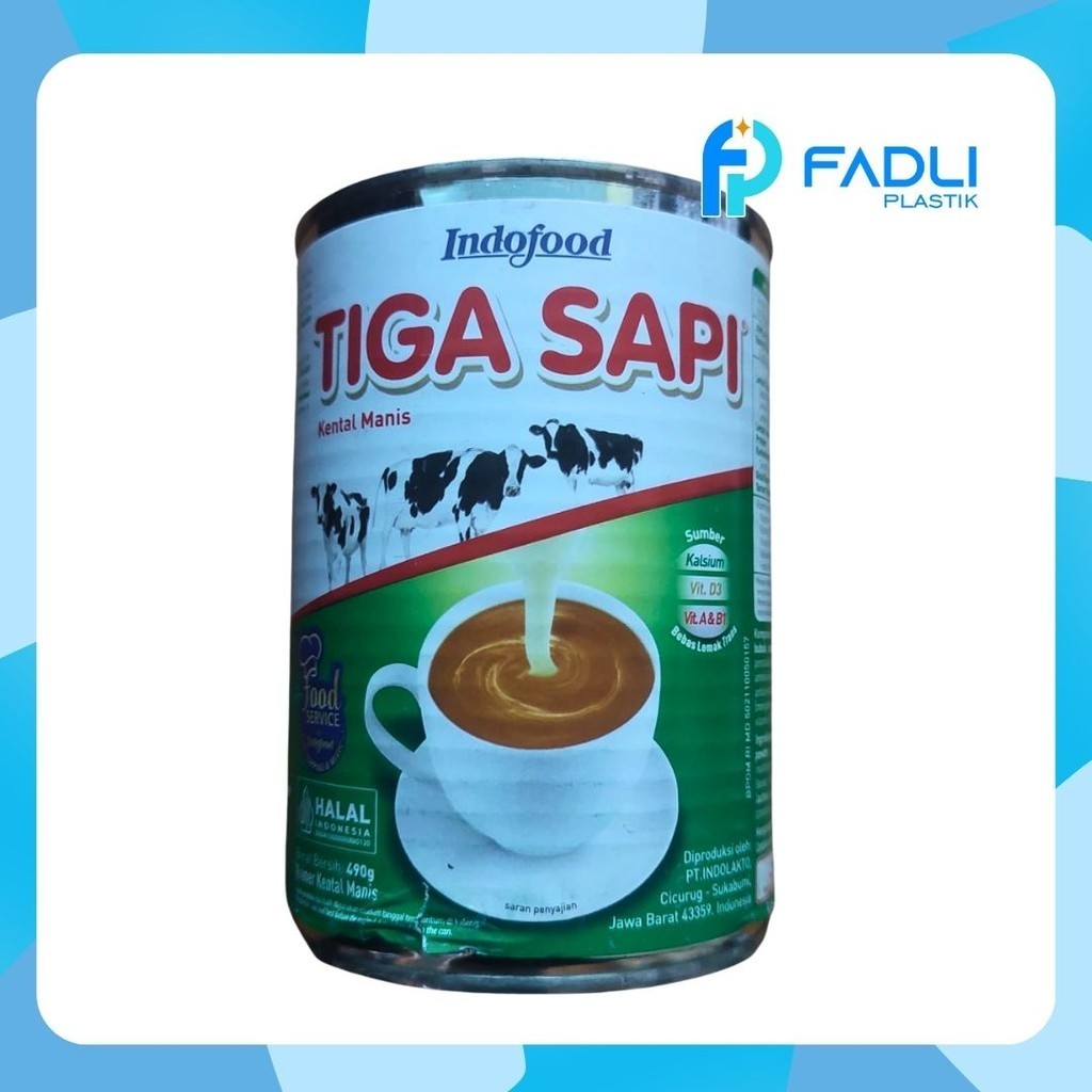 

Tiga Sapi Susu Kental Manis 490 gram
