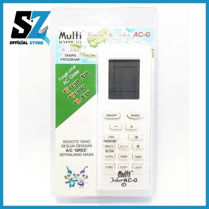 REMOT AC JOKER UNTUK MERK GREE saza_store