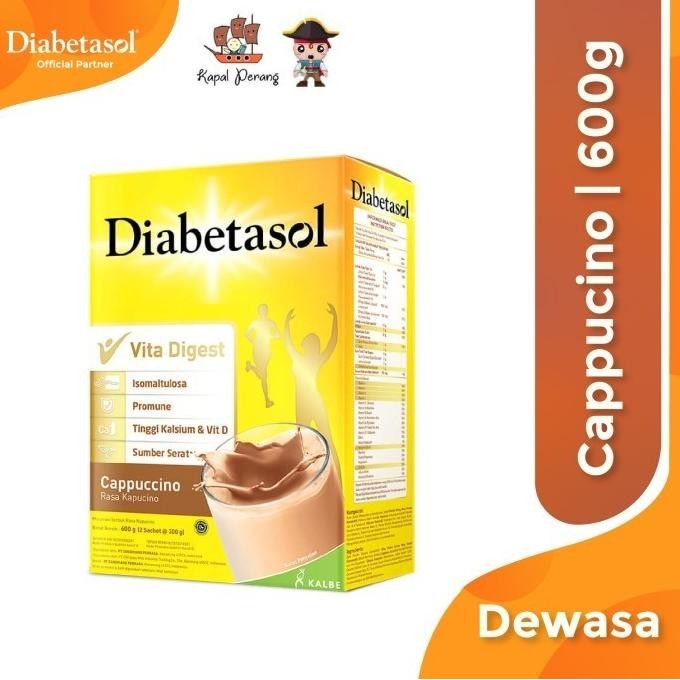 

Diabetasol Cappucino 570 gram