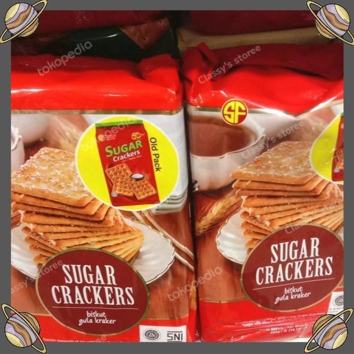 

[CLS] SF SUGAR CRACKERS/BISKUIT GULA KRAKER 400 GR