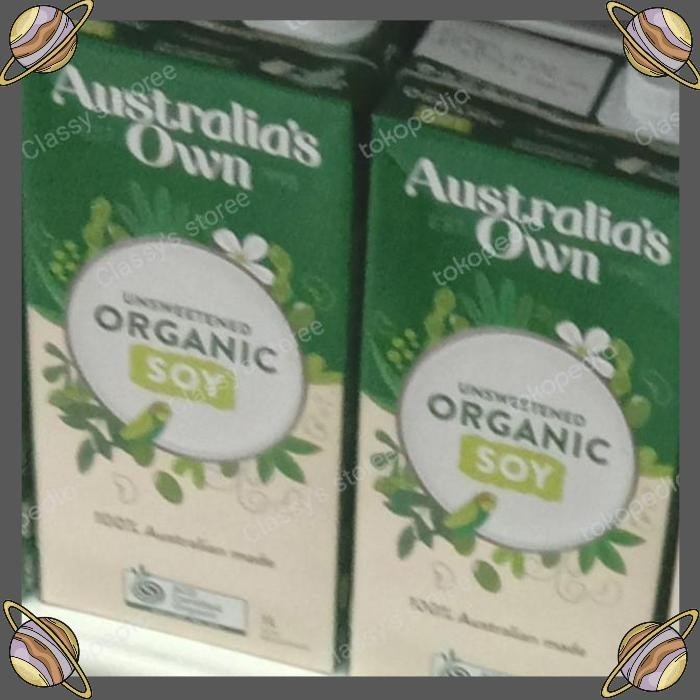 

[CLS] AUSTALIAN OWN UNSWEETENED ORGANIC SOY 1 LITER/SUSU KACANG
