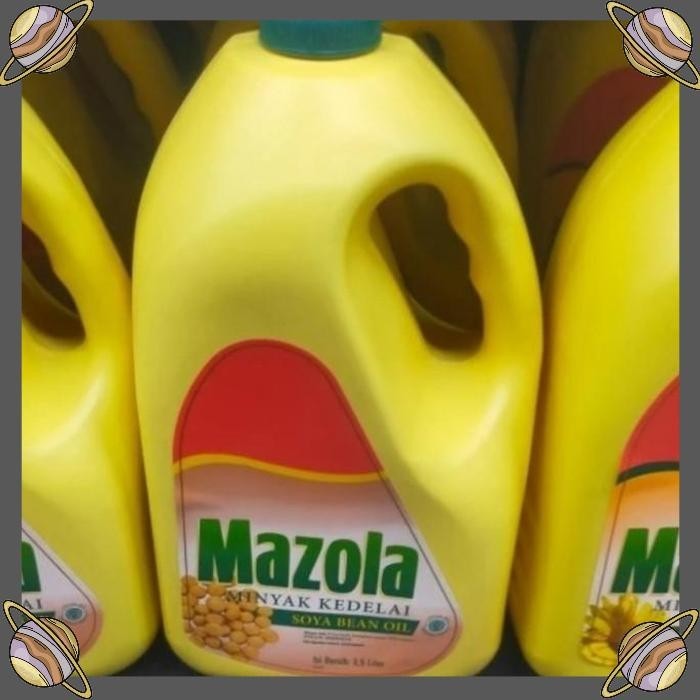 

[CLS] MAZOLA SOYA BEAN OIL 3.5 LITER/MINYAK KEDELAI/SOY BEAN