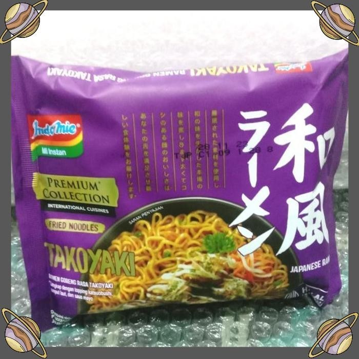 

[CLS] INDOMIE TAKOYAKI JAPANESE RAMEN 91 GR/INDOMIE PREMIUM COLLECTION