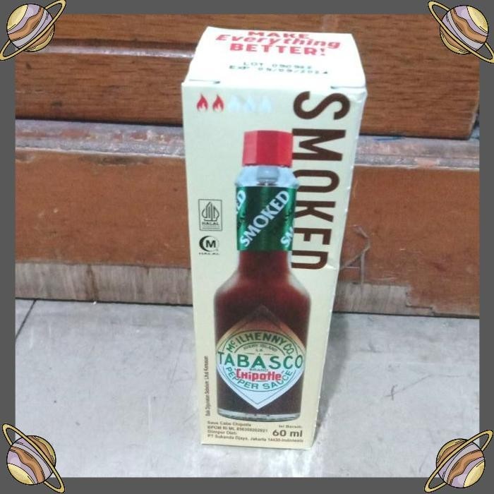 [CLS] TABASCO CHIPOTLE PEPPER SAUCE SMOKED 60 ML/SAUS CABE CHIPOTLE