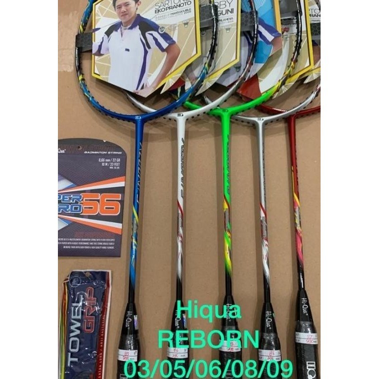 Raket Badnton Hiqua Hq Reborn 3/5/6/8/9 32Lbs