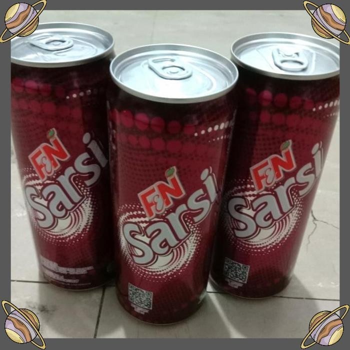 

[CLS] MINUMAN BERKARBONASI BERPERISA SARSAPARILLA/FN SARSI 325 ML X 3 CAN