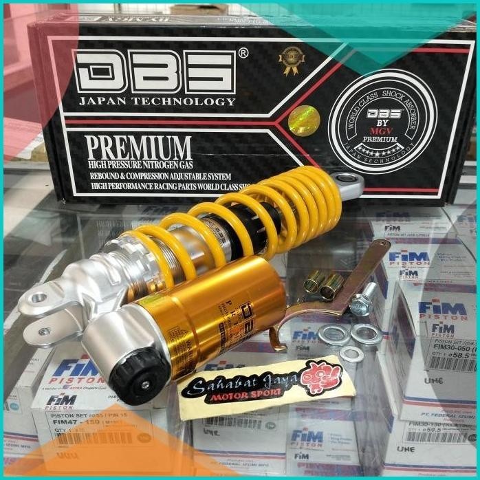 Shock Tabung Bawah DBS PREMIUM KLIK 310MM Mio Fino Beat Scoopy Vario 8