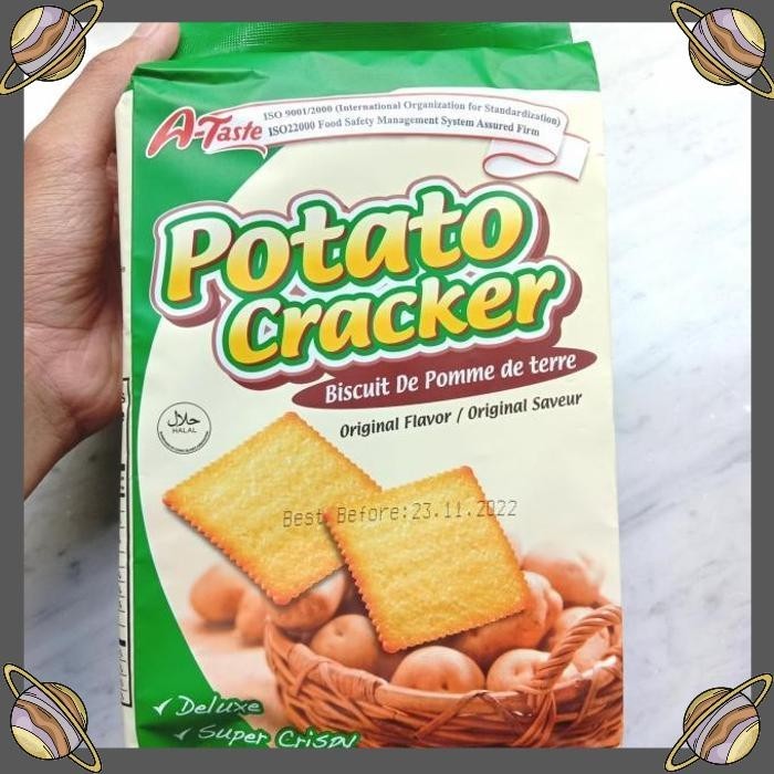 

[CLS] POTATO CRACKER ORIGINAL FLAVOUR 238 GR/BISCUIT CRACKER