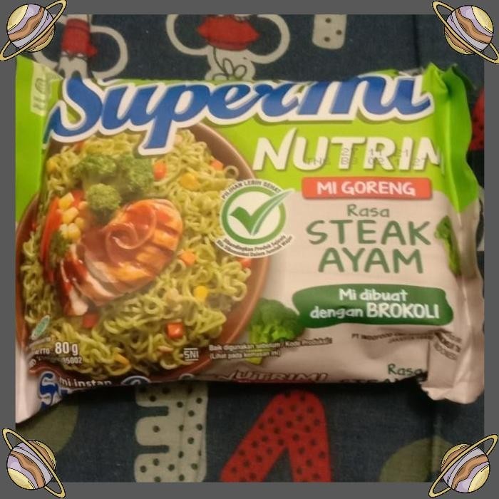 

[CLS] SUPERMI MIE BROKOLI MIE GORENG RASA STEAK AYAM 80 GR /1 CARTOON 20 PCS