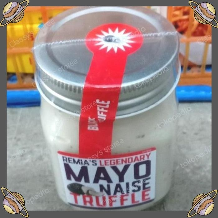 

[CLS] REMIA MAYONAISE BLACK TRUFFLE 220 ML/MAYONAISE