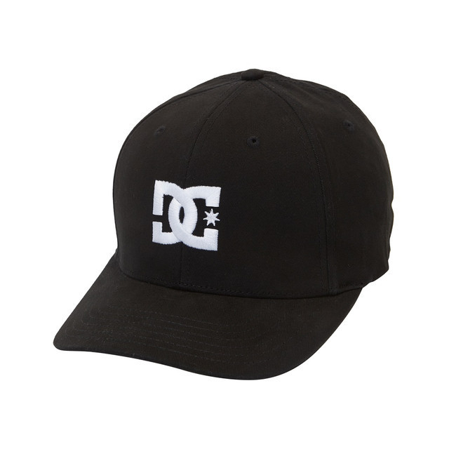 DC Shoes Men DC Cap Star Cap Black ADYHA04195