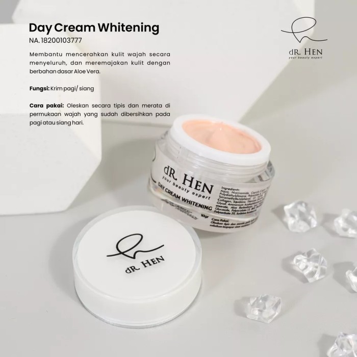 Dr Hen Day Cream Whitening & Acne ( By Athena Group )