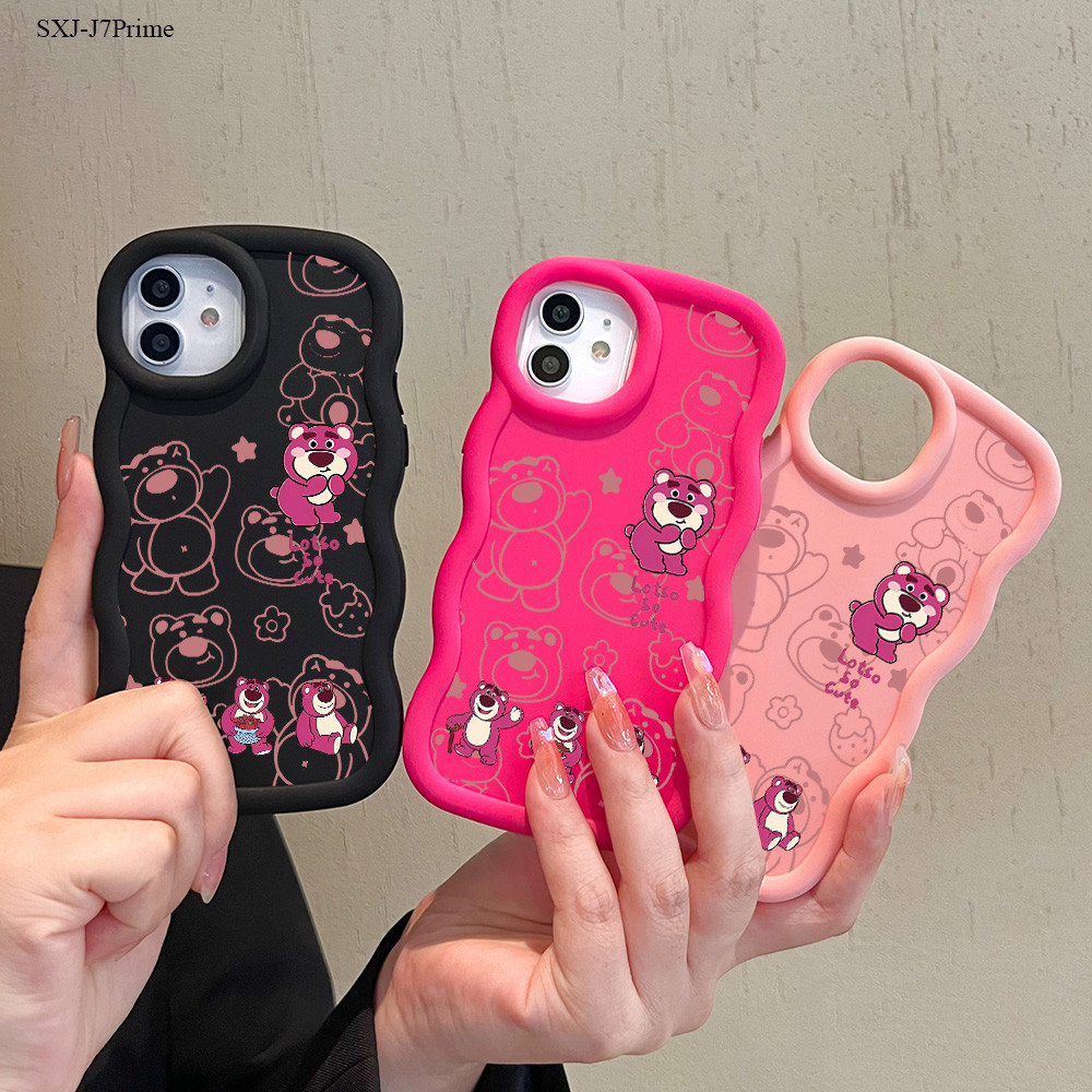 Casing Beruang Selebriti Internet Untuk For Compitable With Samsung A56 A36 A26 S25 J7 Prime Ultra 5