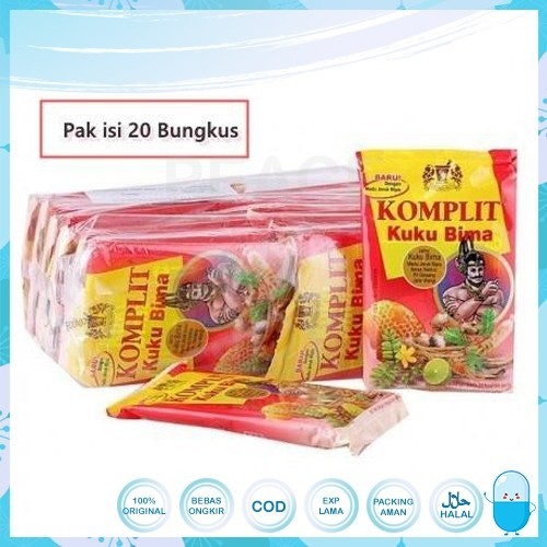 

JAMU KOMPLIT KUKU BIMA ISI 20 PCS SIDO MUNCUL MEMULIHKAN STAMINA MENAMBAH GAIRAH DIJAMIN ORIGINAL
