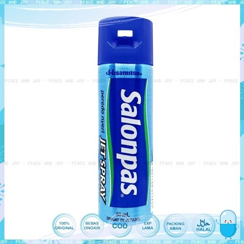 SALONPAS JET SPRAY 60 ML PAIN RELIEVING DIJAMIN ORIGINAL