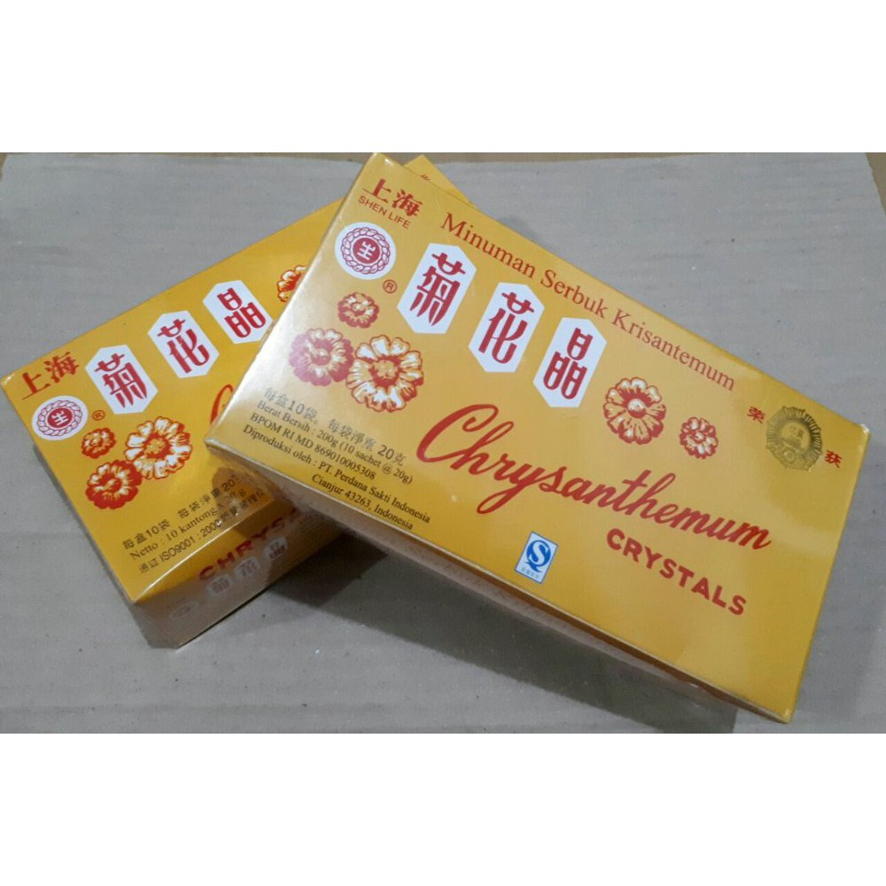

CHRYSANTHEMUM CRYSTAL KRISANTEMUM JU HUA JING ISI 10 SACHET TEH HERBAL DIJAMIN ORIGINAL