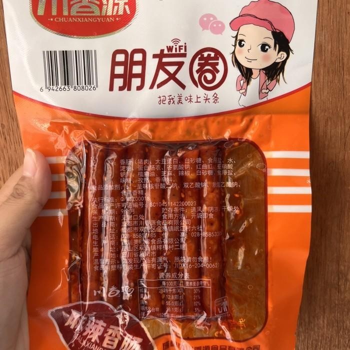 

Cemilan instan sosis ma la xiang chang / nonhalal Kualitas Terbaik