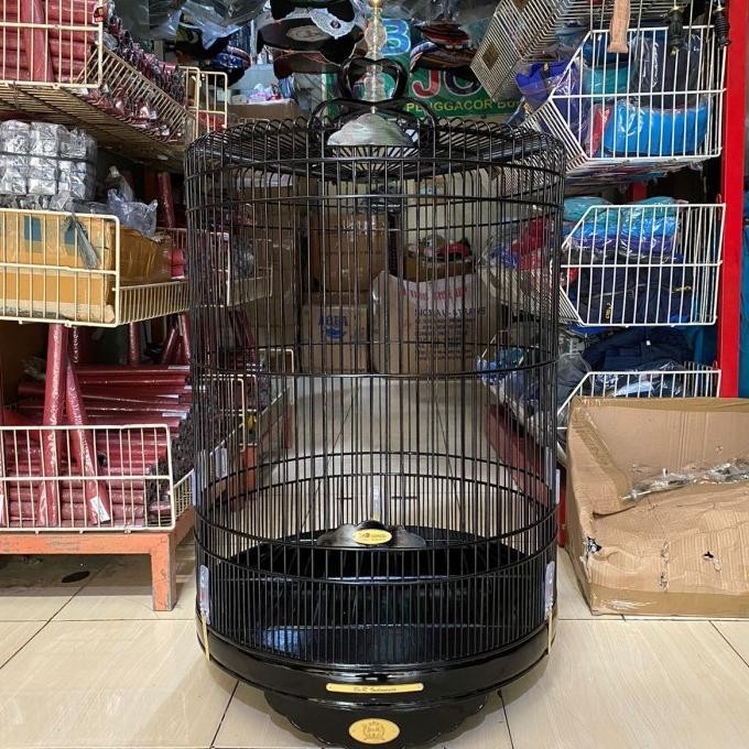 SANGKAR KANDANG MURAI BNR BLACK NEW REBORN BAMBU NO 1 DAN 2