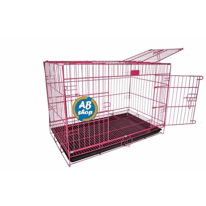 kandang kucing kelinci musang tanpa tingkat XL ukuran P 75
