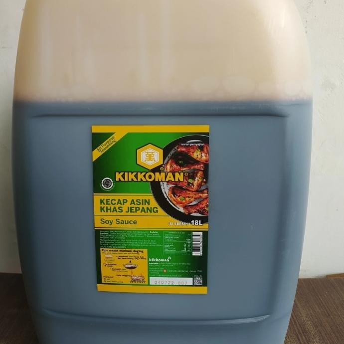 

Kikkoman Shoyu 18 ltr/kecap asin Jepang MM