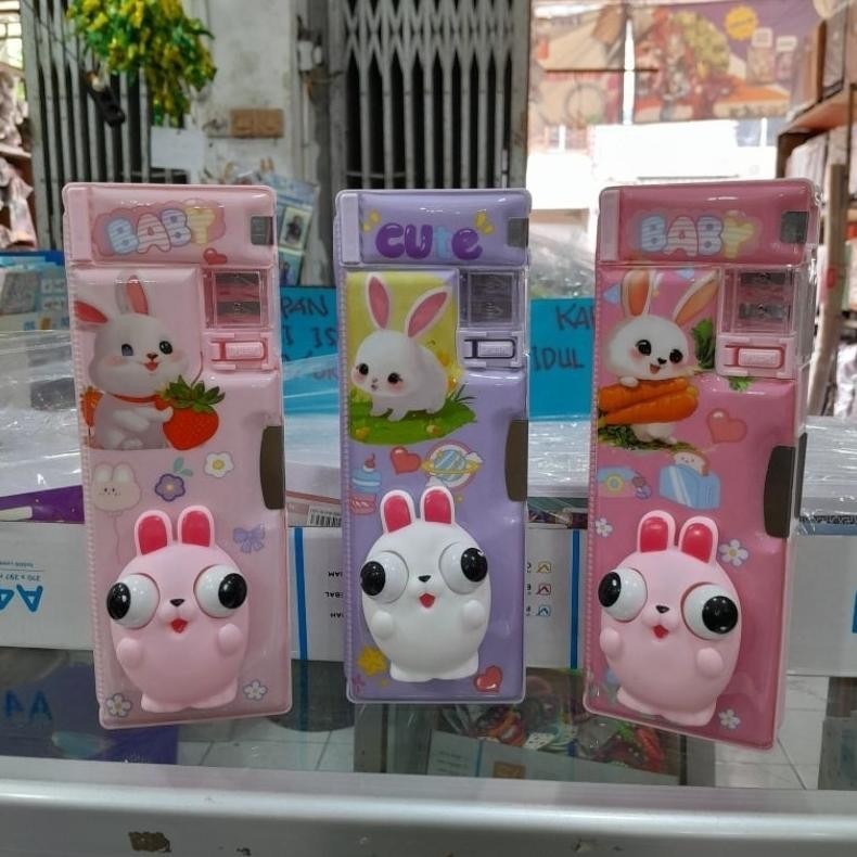 

Ybw-2429 Tempat Pensil Squishy 3D Kotak Pensil Karakter Lucu Promo Gila