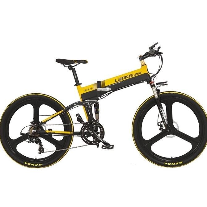 PROMOOO SEPEDA MTB LIPAT LISTRIK EBIKE LANKELEISI XT 750 MOPED ELITE