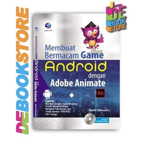 Membuat Bermacam Game Android Dengan Adobe Animate+cd