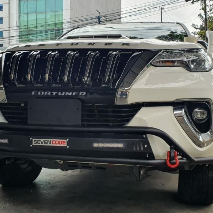 Tanduk Besi Fortuner Vrz Depan/Towing Depan Cobra Fortuner 2020/Tanduk