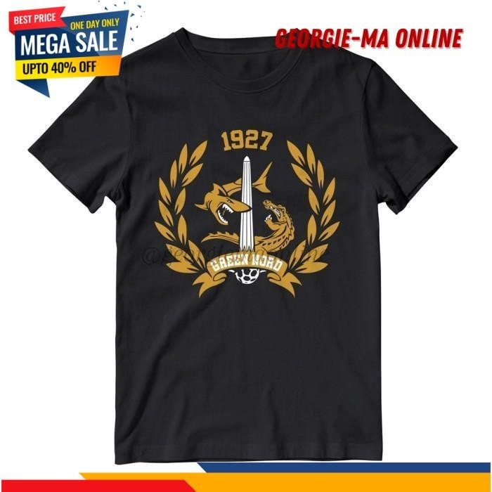 KAOS BAJU DISTRO BONEK GREEN NORD SURABAYA POLOS INDONESIA SEPAK BOLA PRODUK PILIHAN