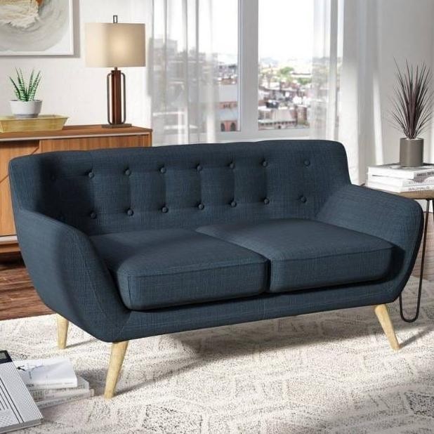 sofa retro harga promo / sofa retro 2 seater minimalis ,